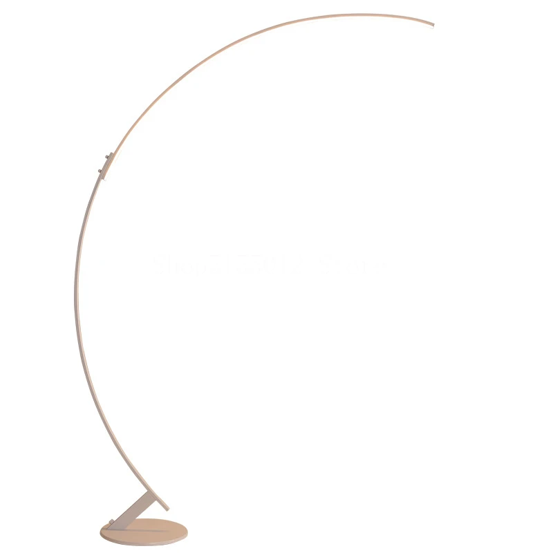 

Nordic Arc Fishing Floor Lamp Home Decor Vertical Design Creative Standing Lamp for Living Room Decorate Indoor Lighting Fixture