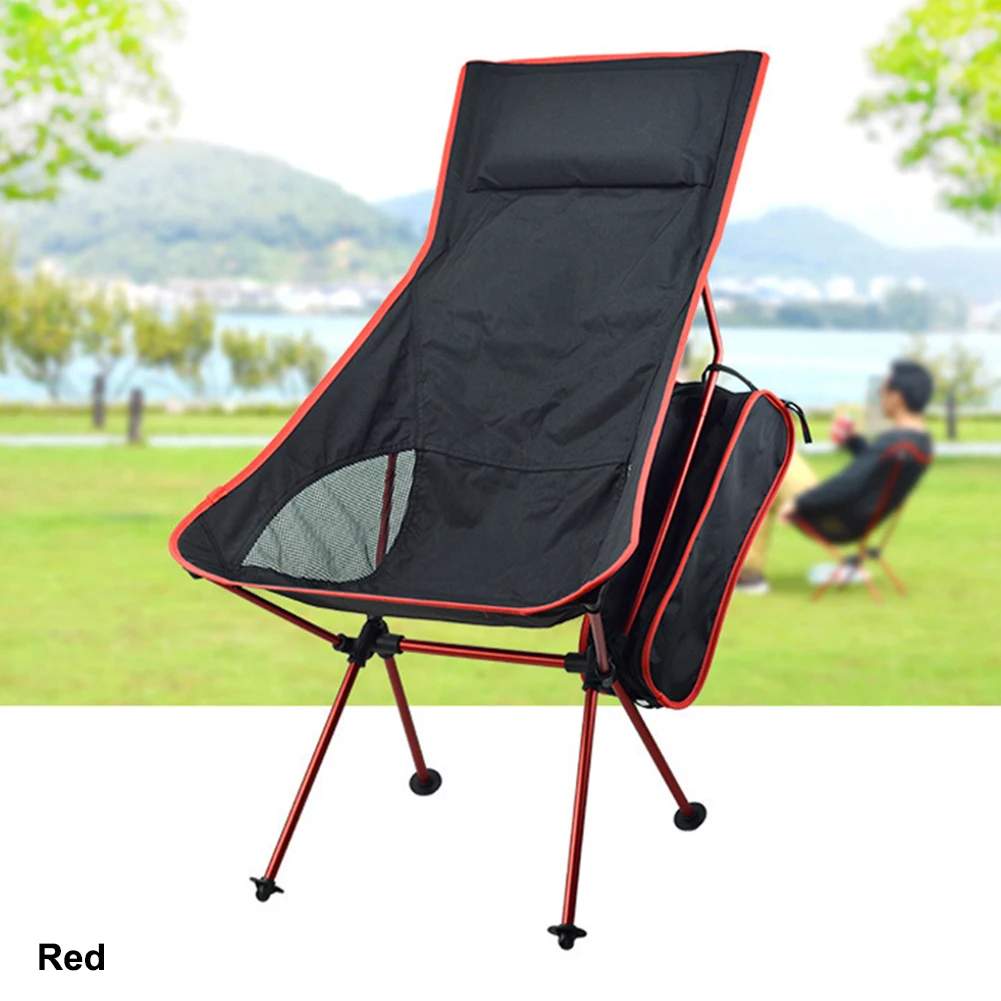 구매 야외 휴대용 캠핑 의자 옥스포드 헝겊 안락 의자 접는 길게 울트라 라이트 낚시 좌석 접는 파티오 라운지 의자