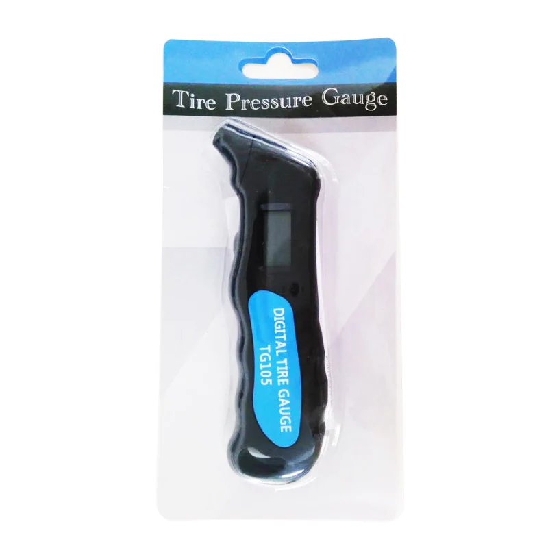 Цифровой автомобильный шиномонтажный манометр измеритель давления воздуха ЖК