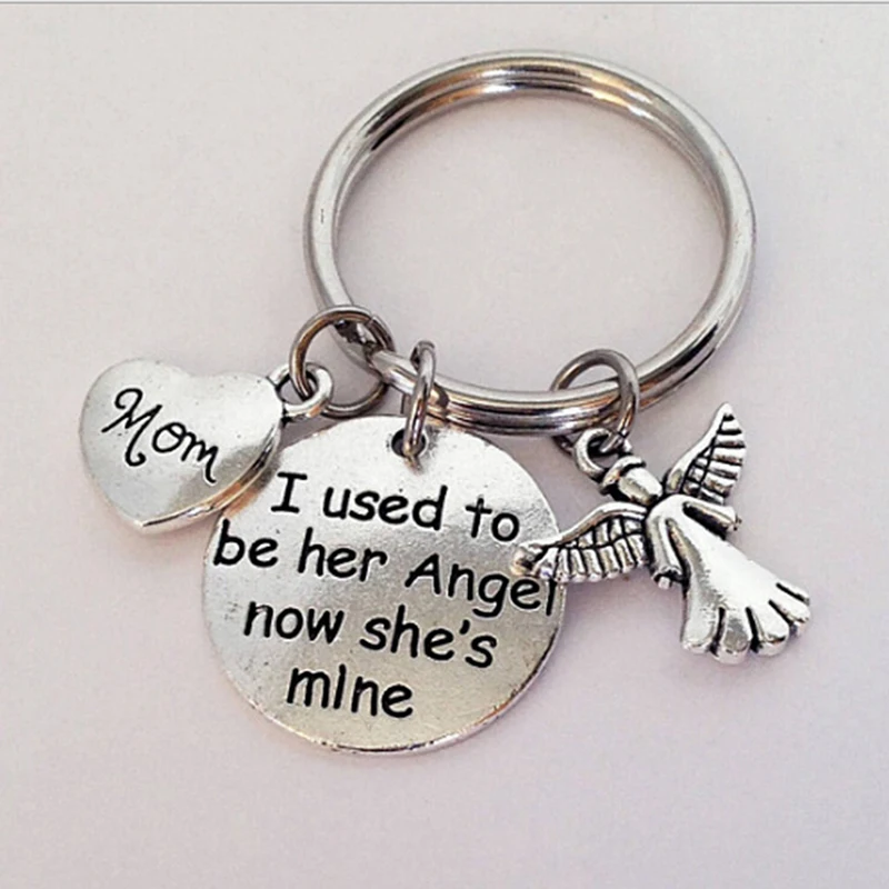 1 шт. брелок для ключей я раньше была ее ангелом | Украшения и аксессуары