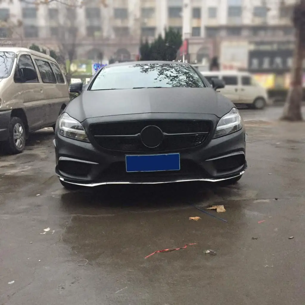 Для Mercedes-Benz CLS класс W218 CLS400 CLS550 Sport седан передний бампер отделка крыла вентиляционное отверстие из углеродного волокна украшения