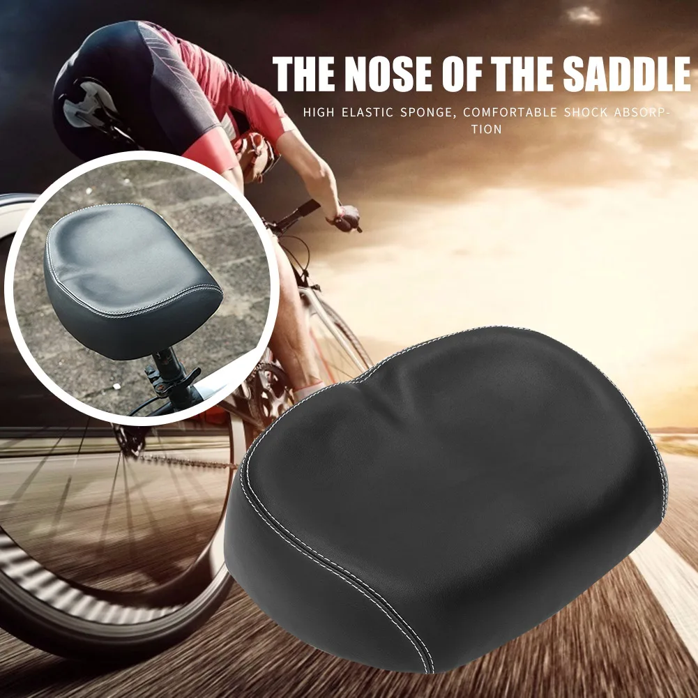

Mountain Bike Soft Seat Cover Shockproof MTB Cushion Comfortable Bicycle Saddle Portable Waterproof Cycling Elements