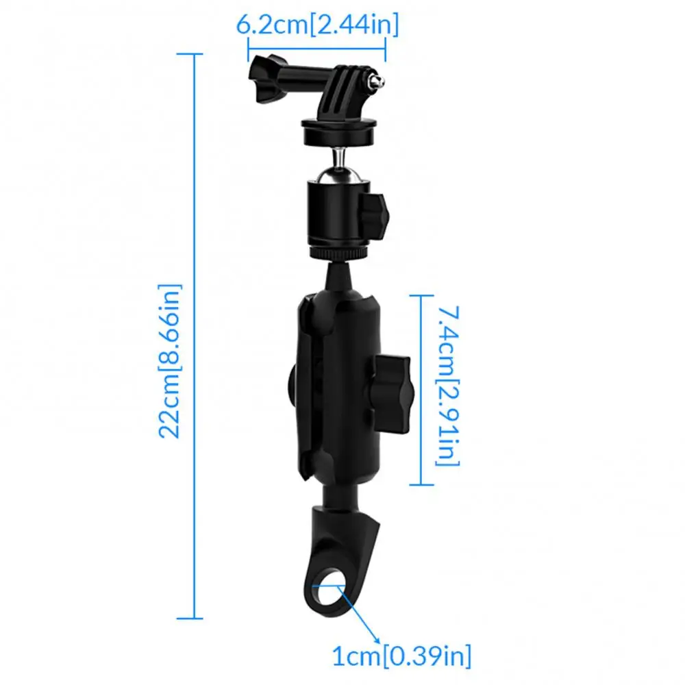

80% Dropshipping!! 360 Degree Motorcycle Electric Vehicle Mirror Seat Camera Phone Cycling Bracket