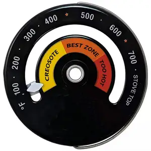 Магнитный термометр для дровяной печки, камин горелка для камина, вентилятор, термометр, инструменты для камина