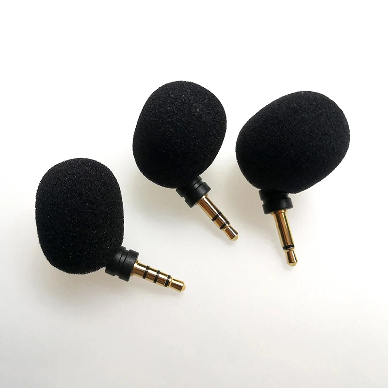 

2021 Mini Microphone 3.5mm Aux Mono/ Stereo/ 4 Pole Flexural Bendable for Mobile Phone Computer Laptop PC Recording