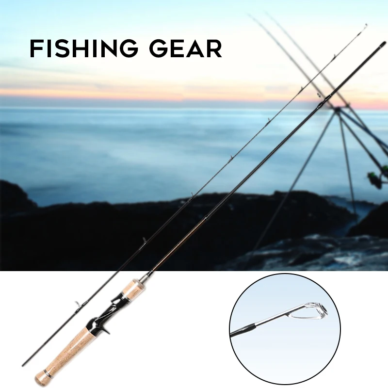 

Newly Carbon Fiber Fishing Rod Super Soft UL Tone Straight/Curved Handle Ultra-sensitive Lightweight Casting Fishing Pole