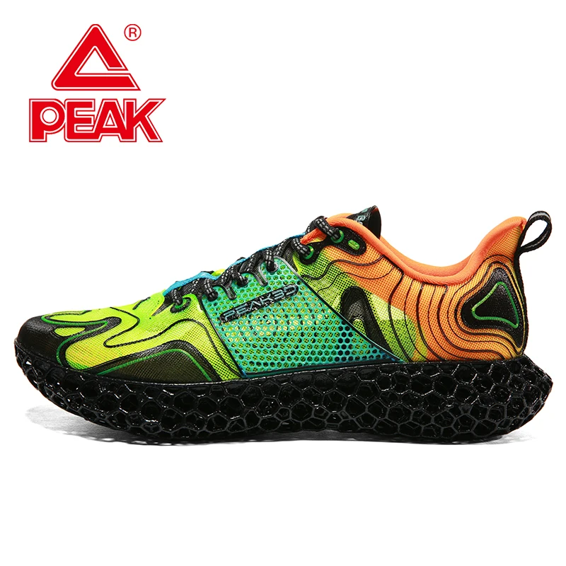 Мужская обувь с 3D принтом Модная повседневная Смешанные цвета Трендовая