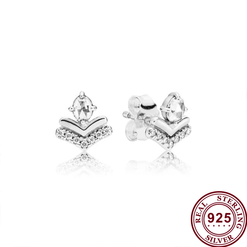 

100% 925 серьги Silver Pan Earrings Fashion Classic Wish Pan Earrings For Women Wedding Gift Fashion Jewelry