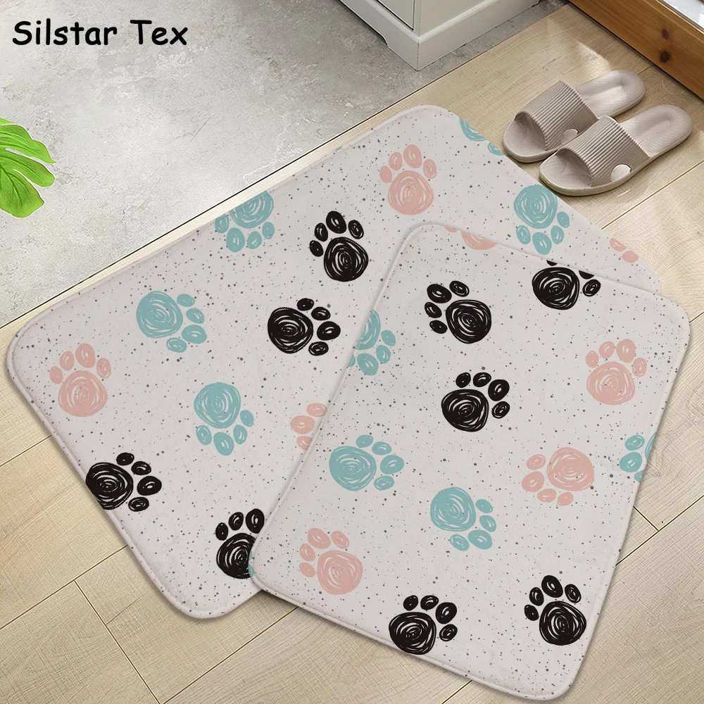 Silstar Tex коврики для ванной милый фотографический прямоугольный дверной