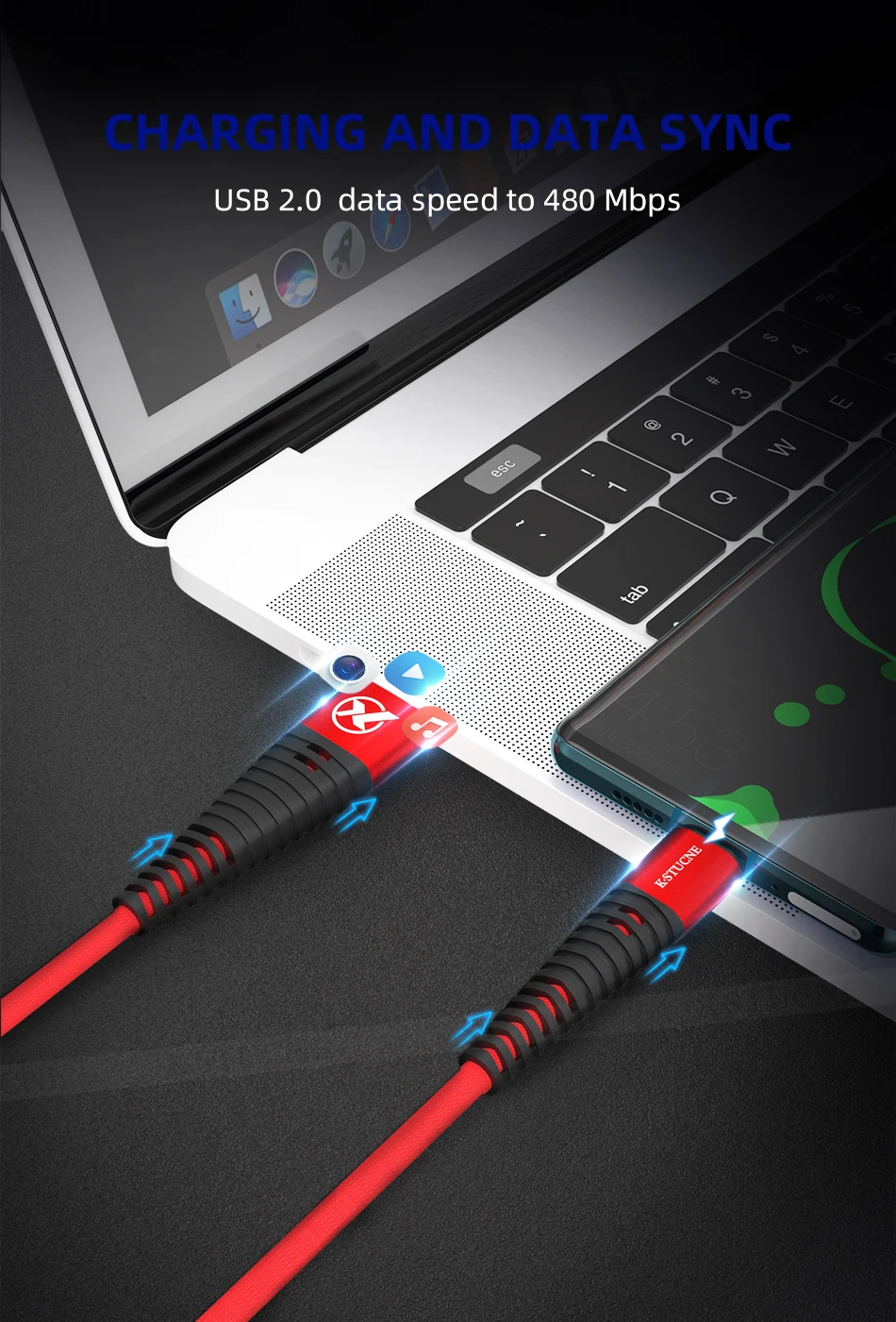 Кабель Micro USB для быстрой зарядки и передачи данных, Кабель Microusb для зарядки samsung S7 S6 Xiaomi Android, кабели для мобильных телефонов