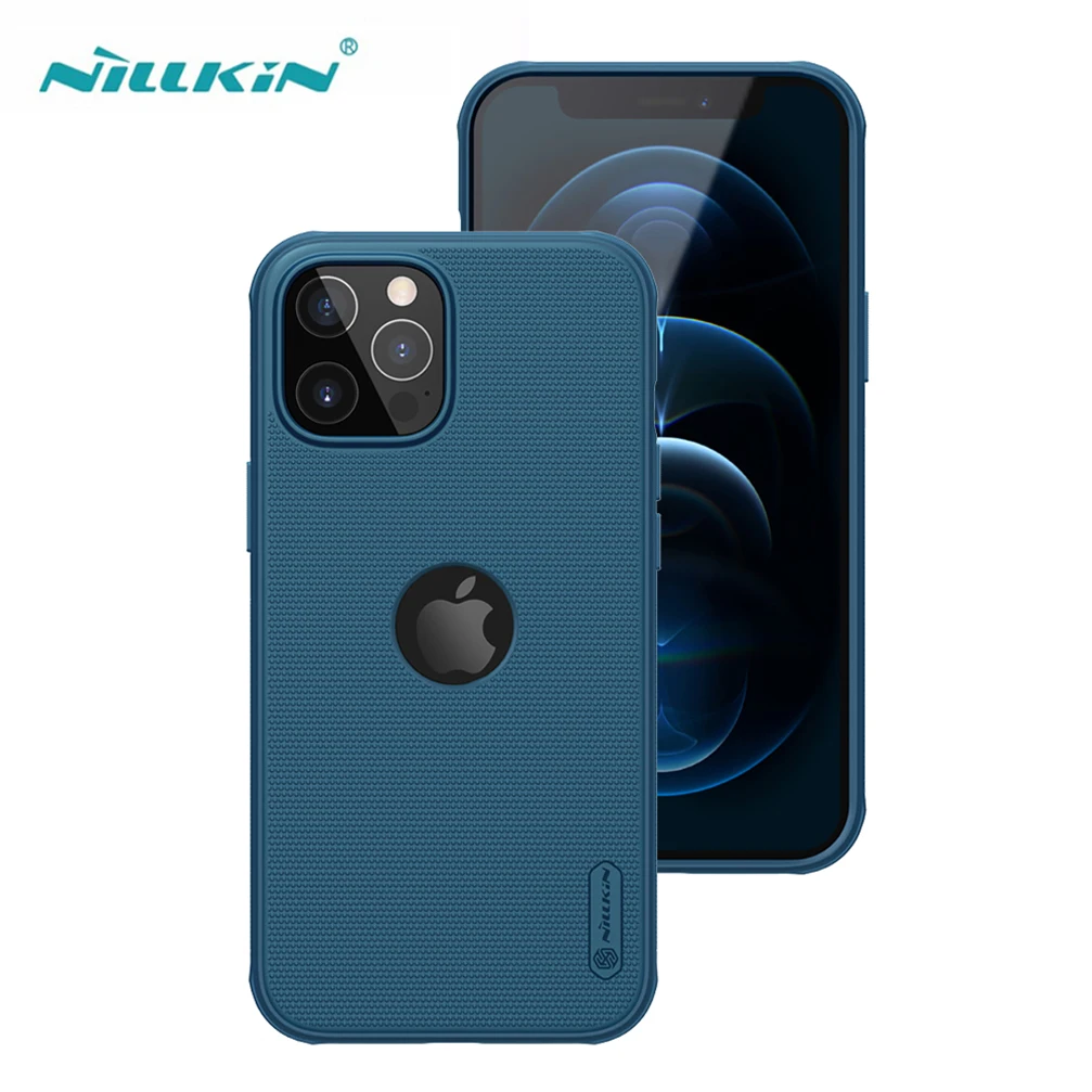 Чехол Nillkin для iiPhone 12 Pro /12 Max матовый защитный чехол с защитой от отпечатков