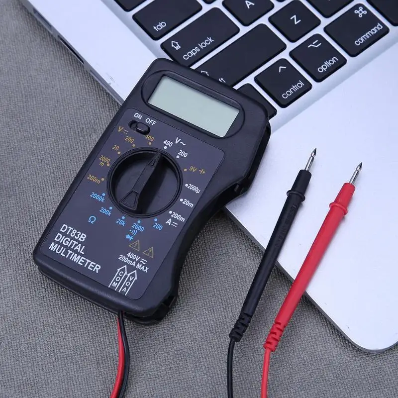 1Pcs Portable DT83B Digital Multimeter Handheld Tester AC/DC Voltage Modern Current Ohmmeter Clamp Meters | Инструменты