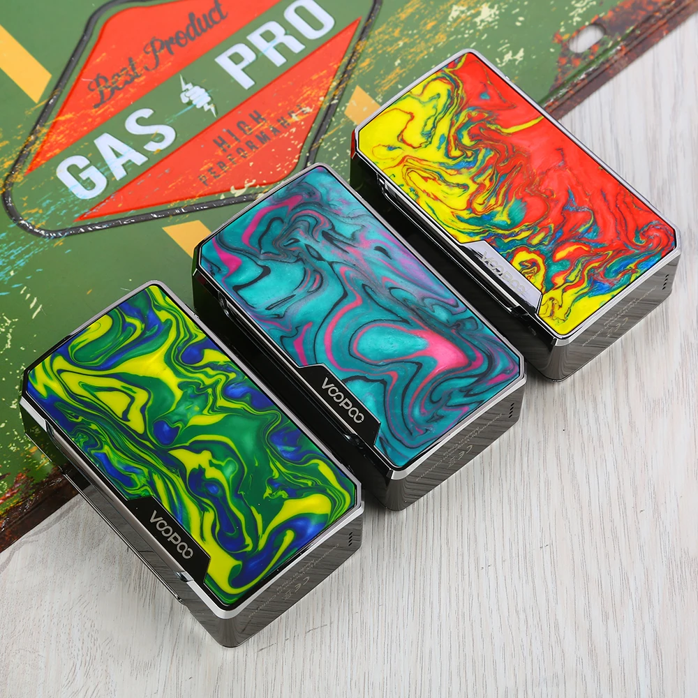 Новинка оригинальный VOOPOO Drag 2 Platinum 177W TC Box MOD батарея No18650 вейп испаритель Voopoo Mod vs
