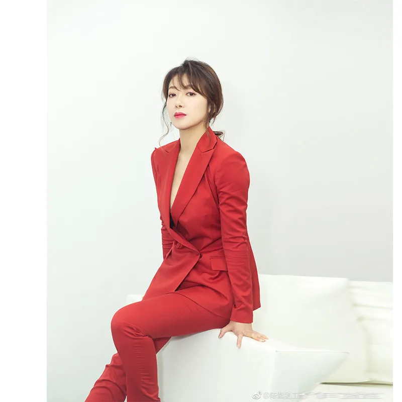 Женский деловой офисный костюм двубортный комплект из 2 предметов