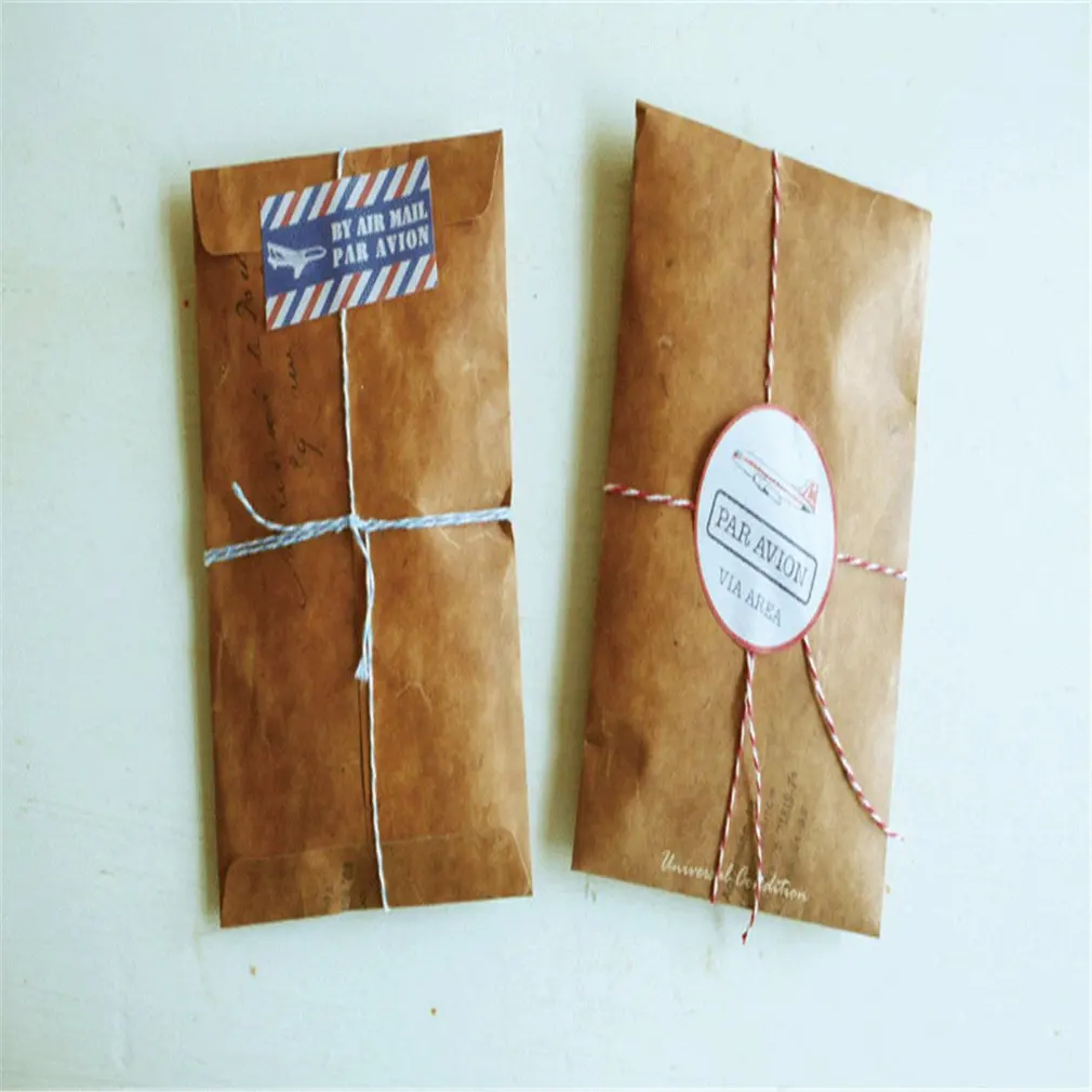 1 шт. винтажный уникальный дизайн крафт-бумага открытка поздравительная День