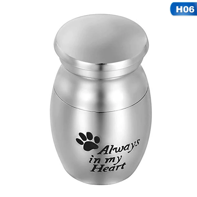 Лапа печать держать собака/кошка пепел урна шкатулка-&quotвсегда в моем сердце&quot