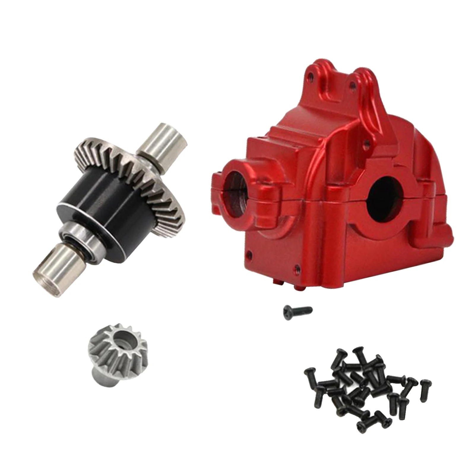 

2 Pieces RC Shell + Differential Set for WLTOYS 144001 1/14 DIY Accs
