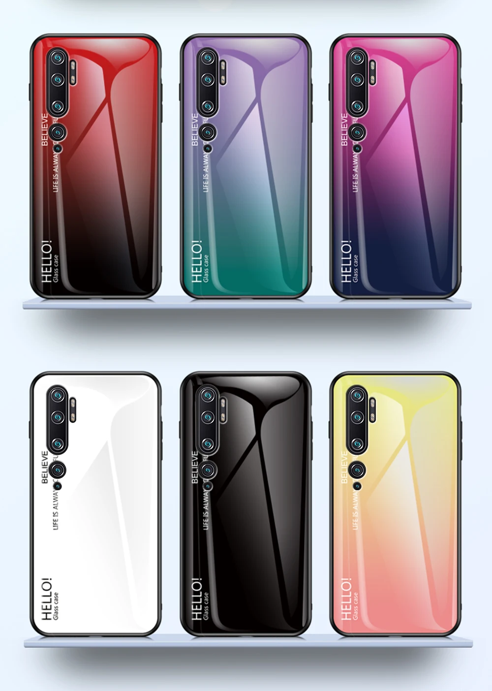 Note 10 Pro Чехол Zroteve силиконовая рамка стеклянная крышка для Xiaomi mi Note 10 чехол обесцвечивающее стекло задняя крышка Xia mi Xio mi Note 10