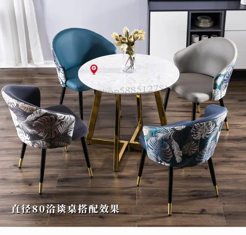 Nordic Light Luxury Dining Chair Home Makeup Net Red Ins Bedroom Simple Modern Desk |