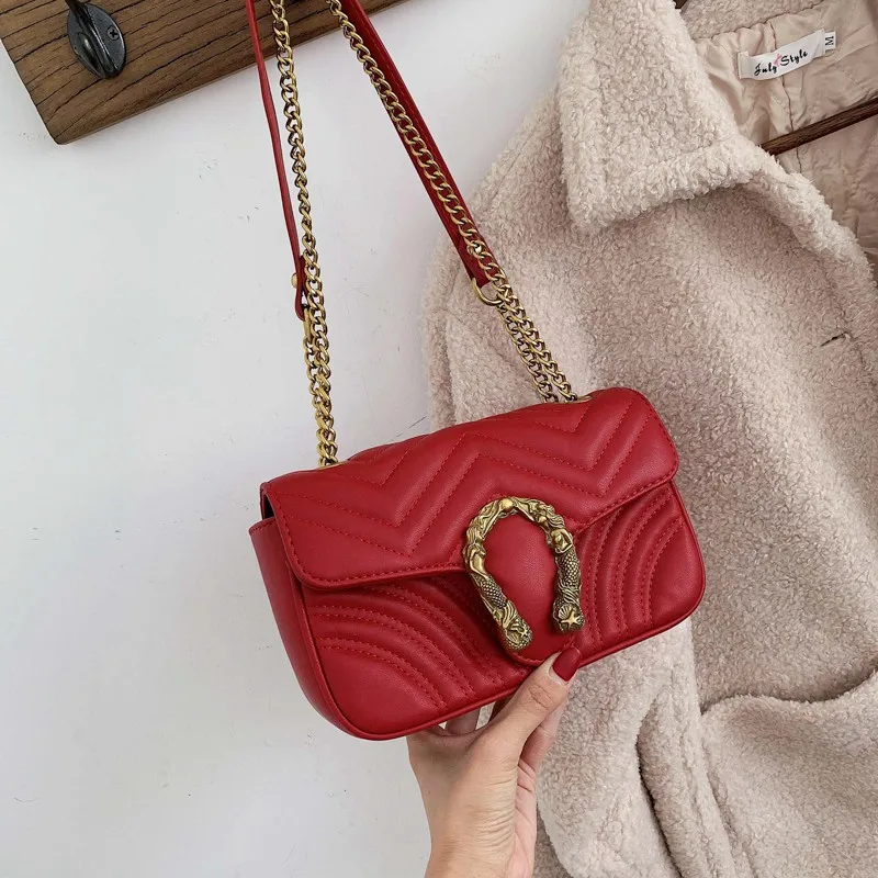 Змеиная Модная брендовая женская сумка 2020 мессенджер из искусственной кожи на