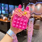 Игрушка-антистресс для детей, брелок для ключей, кошелек, игрушки, подарок для девочки