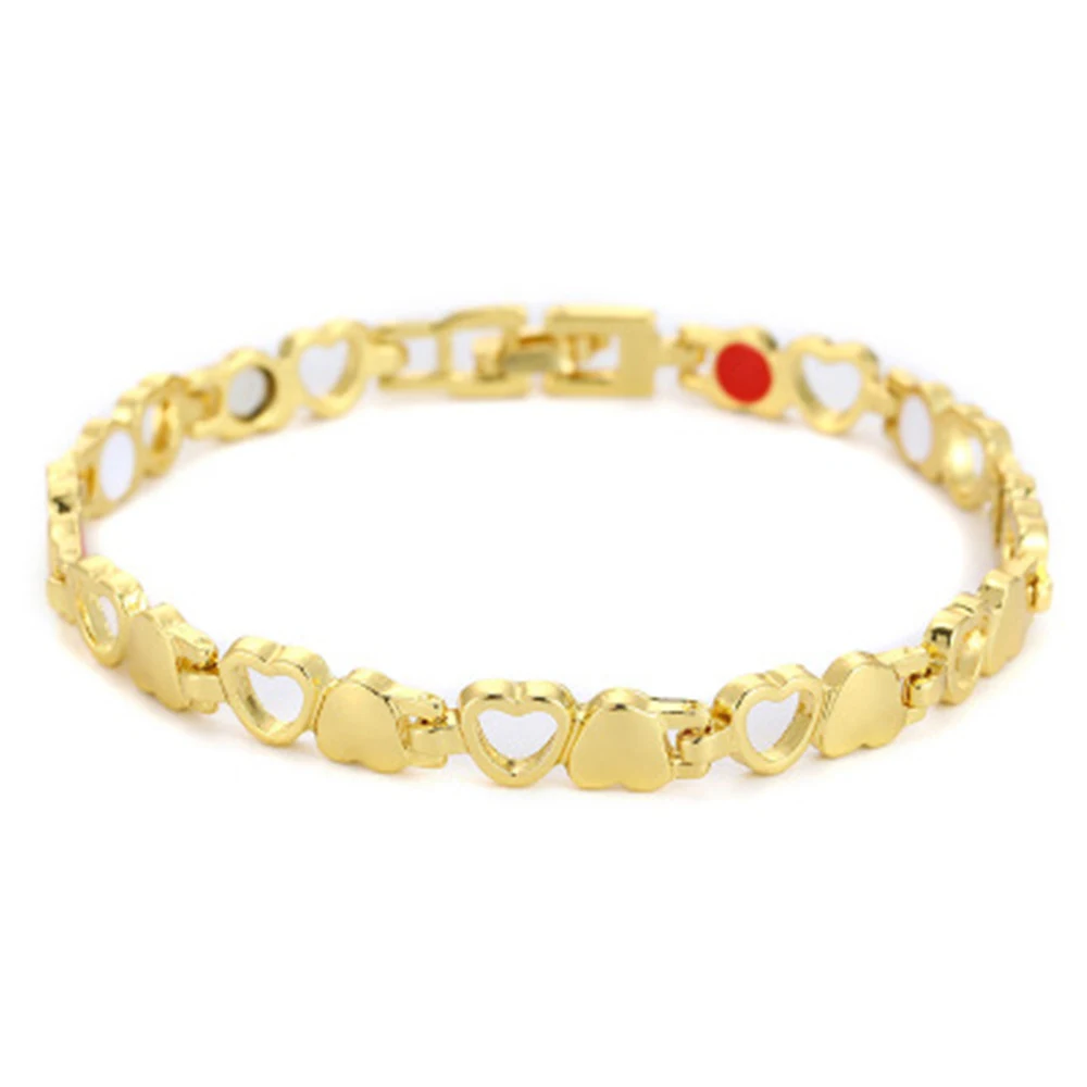 Браслет для женщин и мужчин браслет с сердечками магнитный цепочка | Украшения