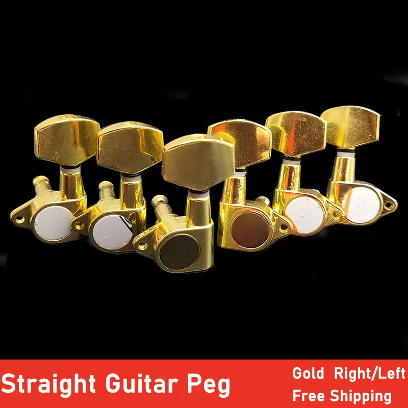 

Gold 90 Degrees Guitar Tuning Peg Key Tuner Machine Head Locking Strings Tuners Peg for Acoustic Electric Guitar