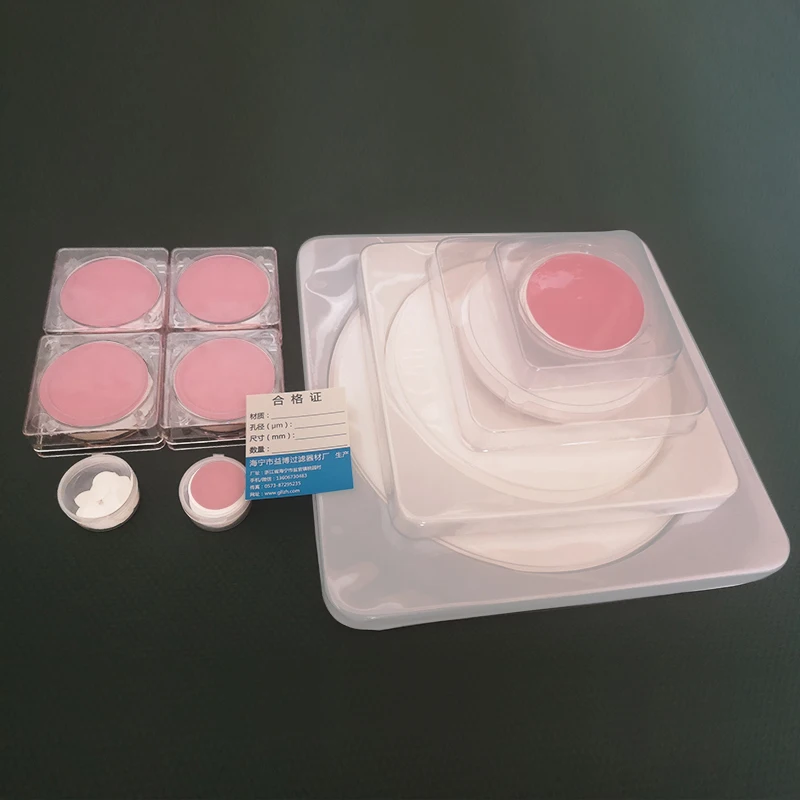 25pcs/lot 60/70/80mm Glass Fibre Microporous Filter Membrane Air smoke dust air sampling filter Paper Fiber | Канцтовары для офиса