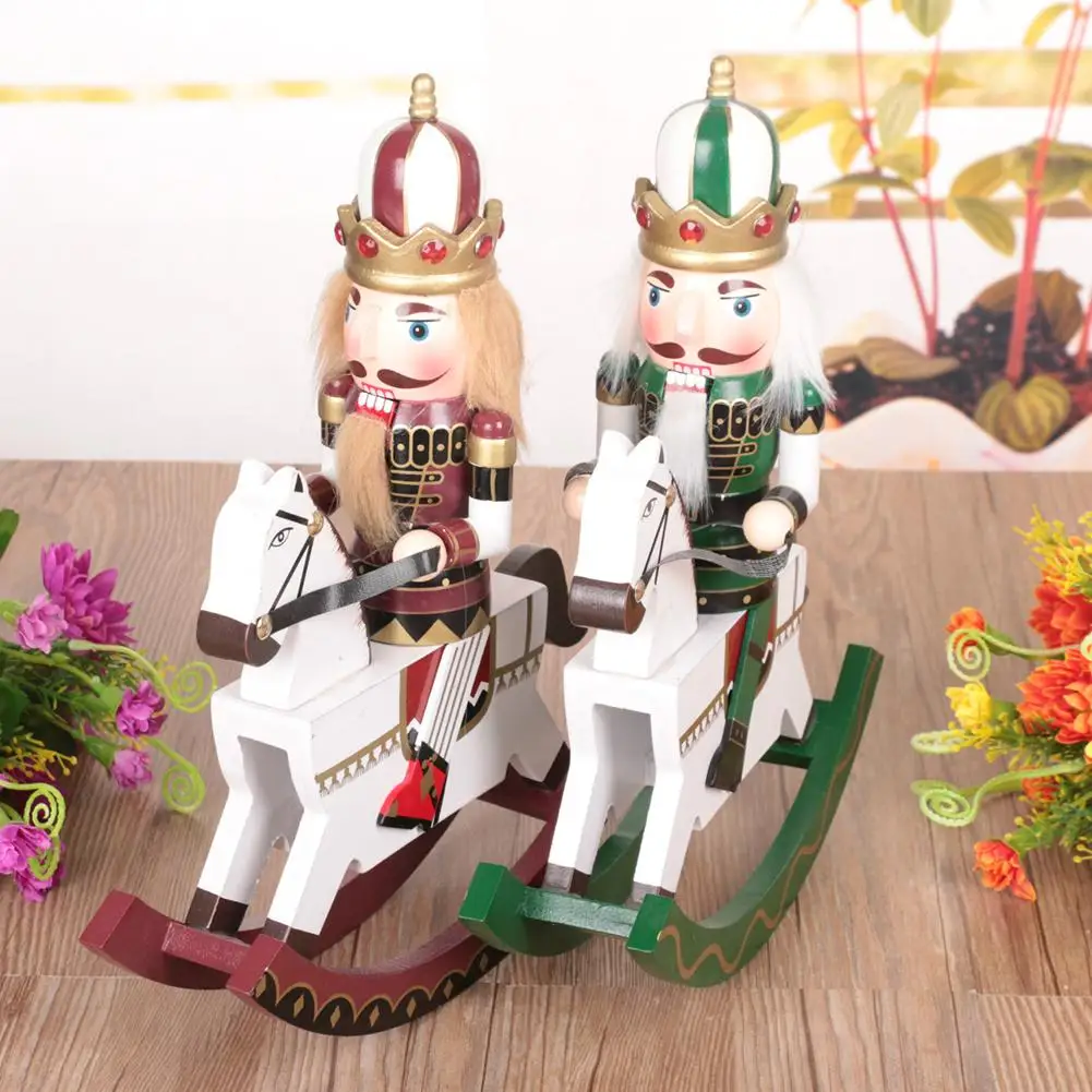 Новый рождественский деревянный Щелкунчик кукольный орнамент форма солдата