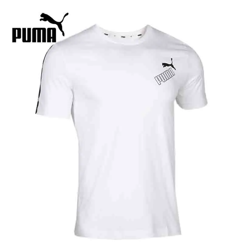 

Оригинальный Новое поступление PUMA усиленная футболка Для мужчин, футболки с коротким рукавом спортивный костюм