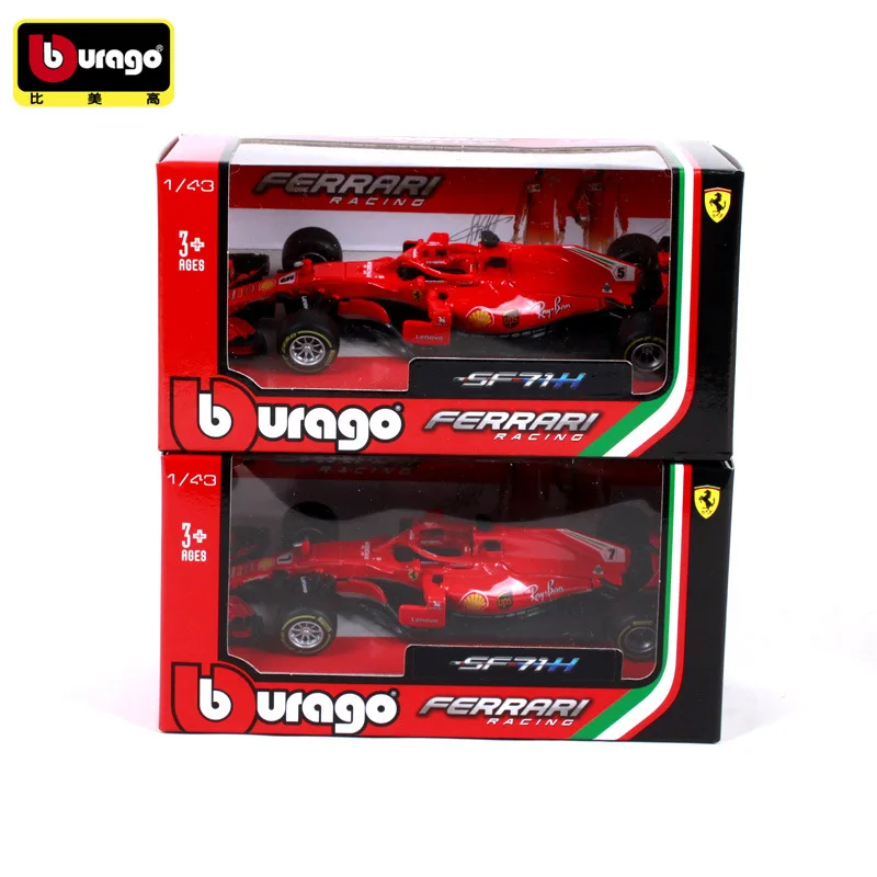 Бураго 1:43 Феррари 2019 16 SF90 сплав F1 модель автомобиля литья под давлением