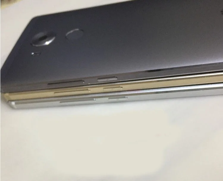 Carcasa de Metal con huella dactilar para Huawei Mate 8, Mate8, MT8-4
