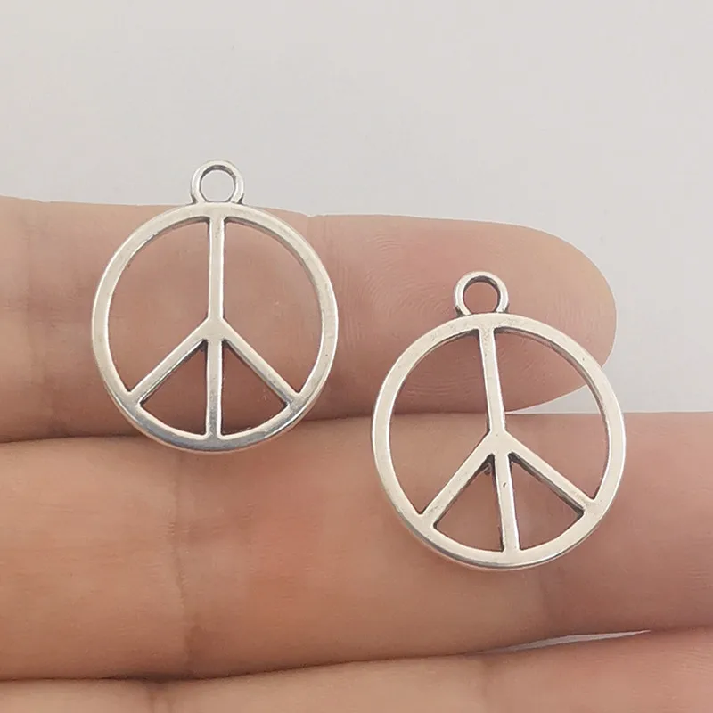 10 шт. подвески JINDINSP символы мира 21 мм античное искусство сделай сам фабрика