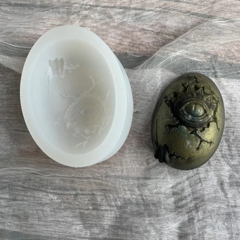 

Dragon Egg Resin Molds Dragonet Epoxy Resin Crawling Dragon Silicone Molds DIY Boook Cover Decoration Gifts