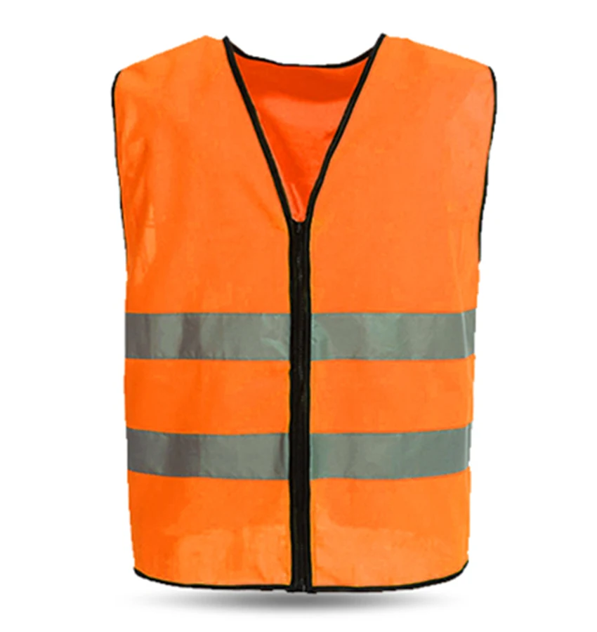 Защитный жилет велосипедный Светоотражающий Жилет высокой видимости оранжевый