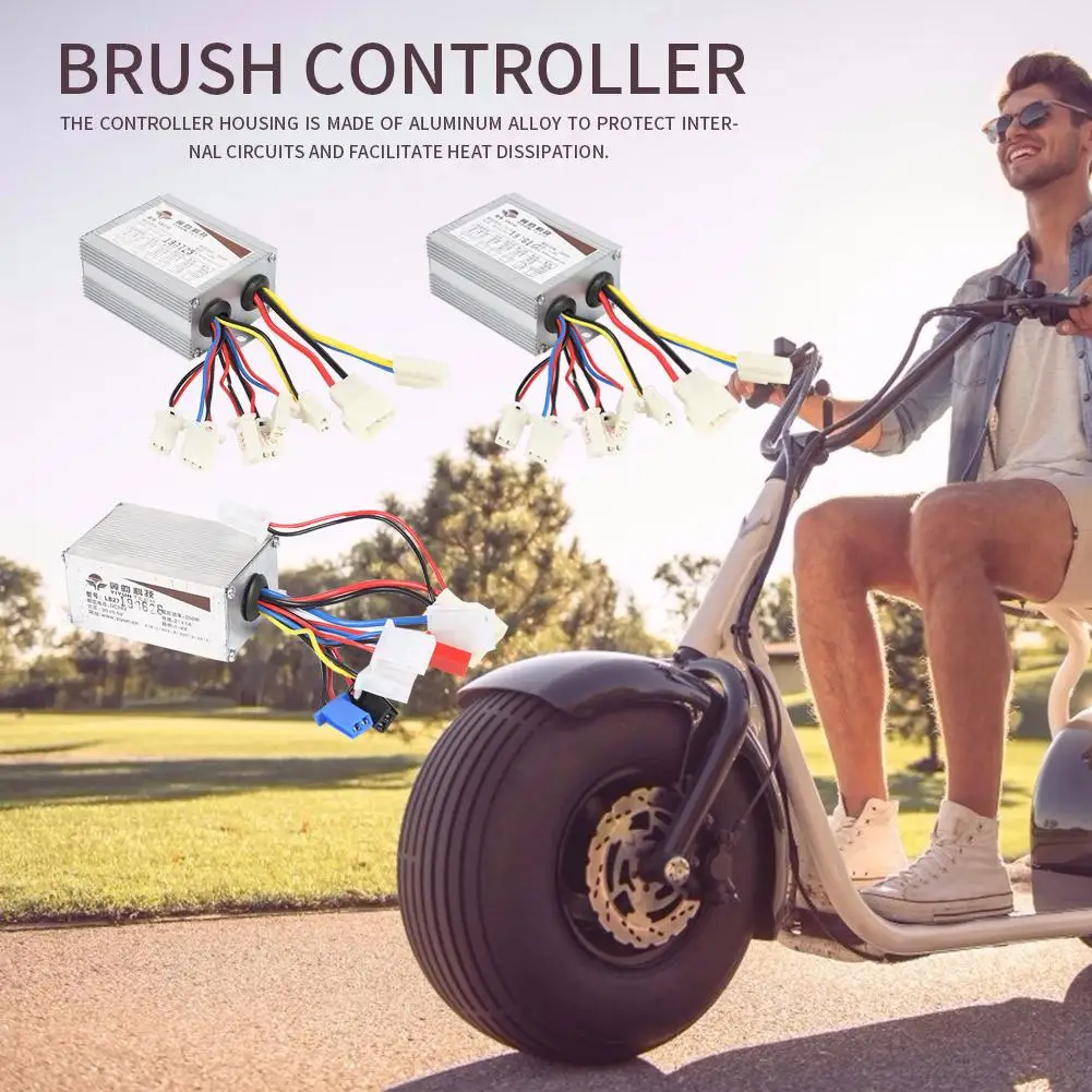 DC 24V открытый Электрический регулятор скорости транспортного средства коробка