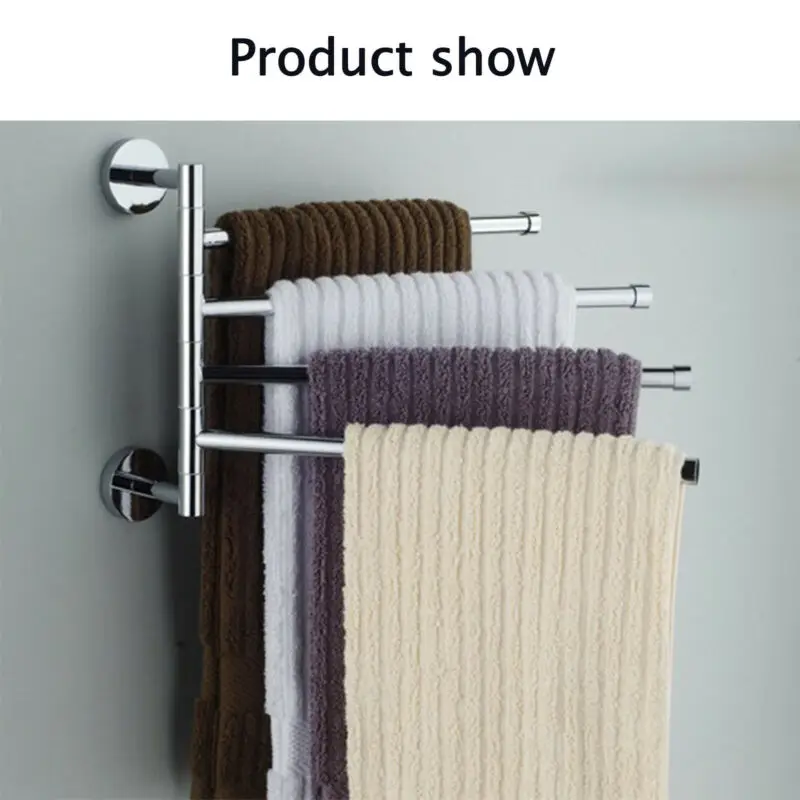 Поворотный держатель для полотенец из нержавеющей стали | Дом и сад