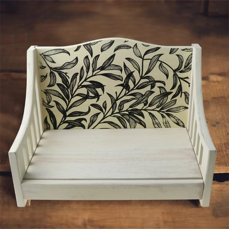 Деревянный диван-кровать для новорожденных реквизит детской фотосъемки | Мать и