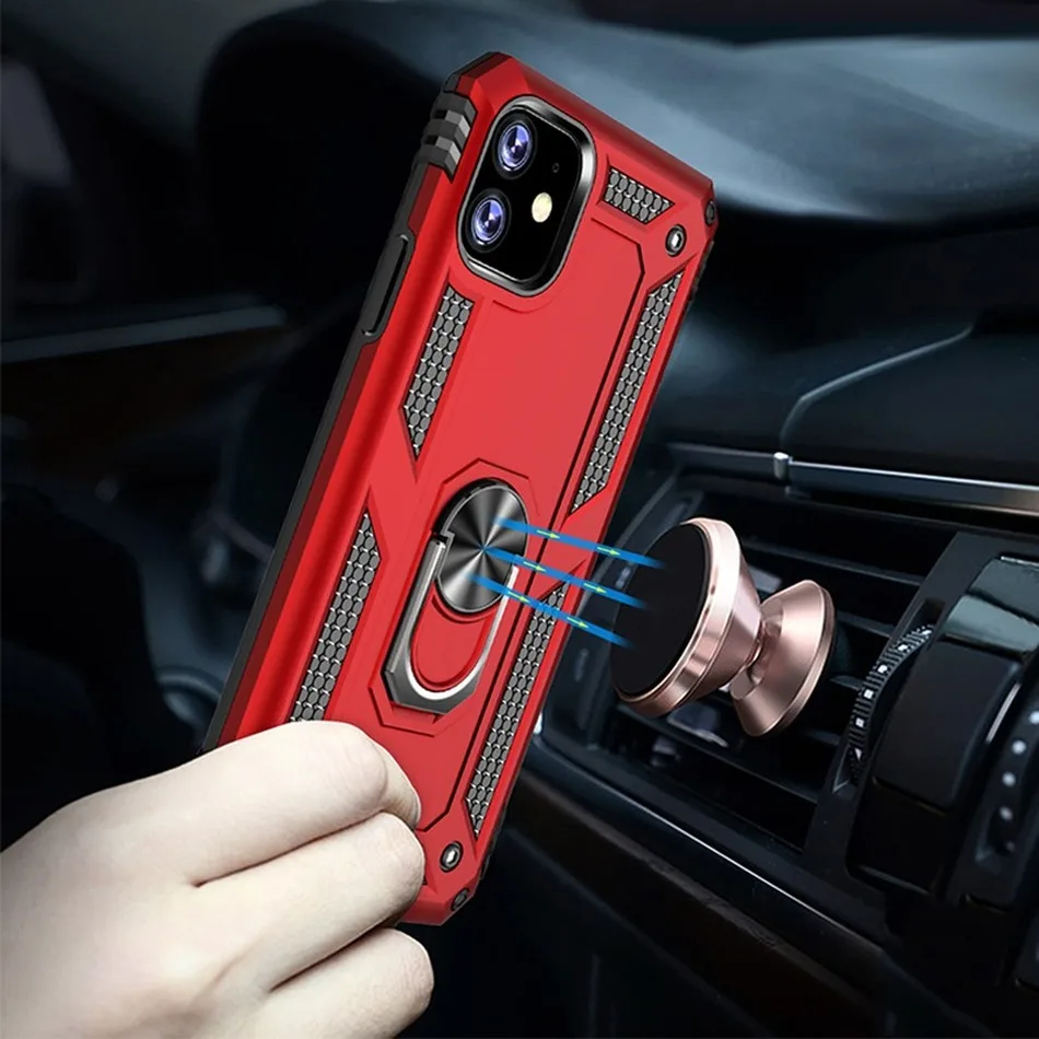 Магнитный чехол для телефона iPhone 11 pro max роскошный противоударный металлический
