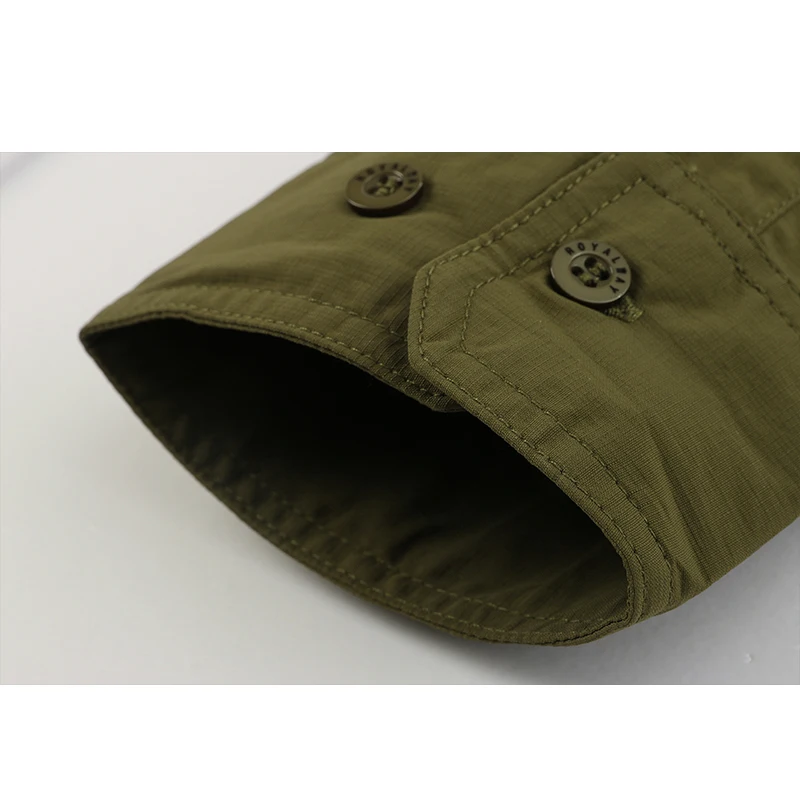 Многофункциональная Мужская походная рубашка ROYALWAY с длинными рукавами для