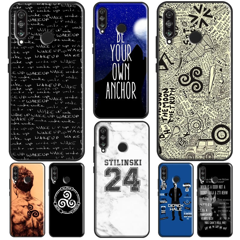 Силиконовый чехол для телефона с подростком волком Дереком Хейлом Huawei P30 P40 P20 Lite