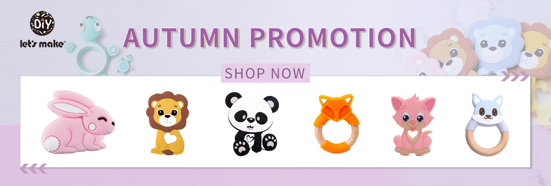 Let'S Make 1Pc Silicone Baby Teether Toddler Toys Diy Stroller Accessories For Pacifier Chain Owl Food Grade Toys Baby Teether