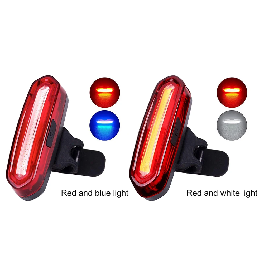 Durable Bike Taillight Skillful Manufacture Mountain Bicycle Rear Lighting USB Rechargeable Night Cycling Bicycle Tail Light