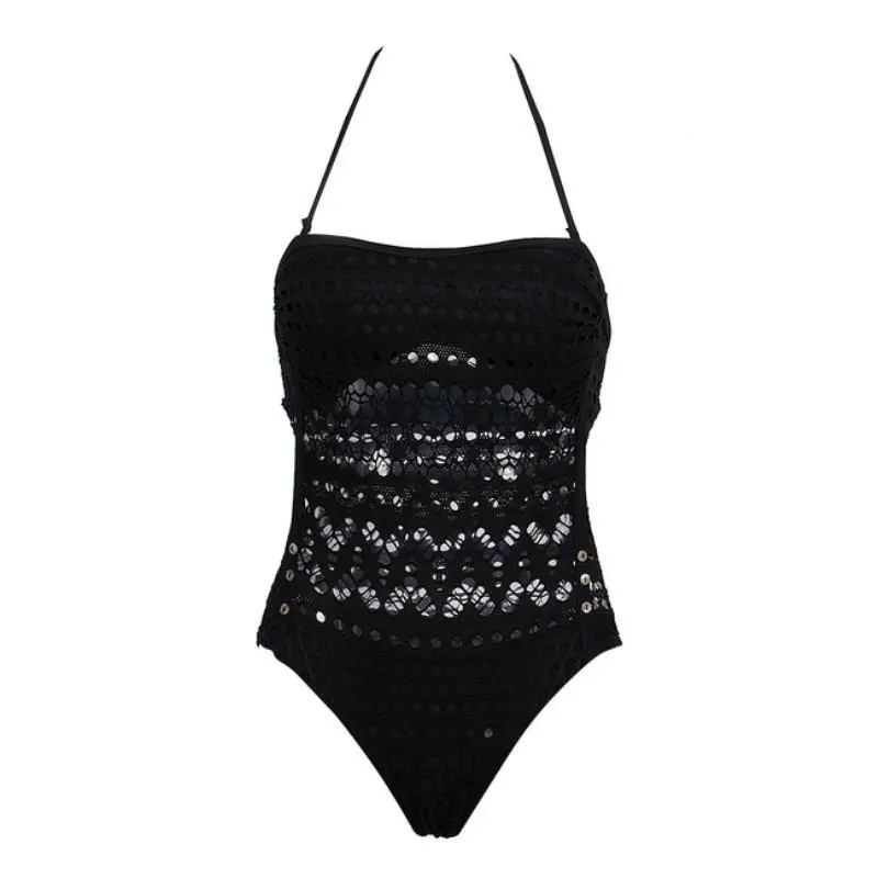 

Qeils 2021 Summer Bodysuit Women Hollow Out Bodycon Sexy Bodysuit Jumpsuit Overalls One Piece Plus SizeS-3XL