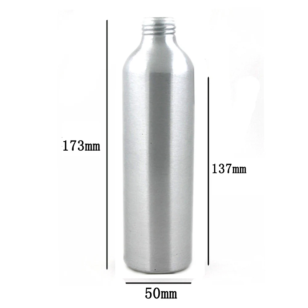 250 мл алюминиевые бутылки пустая круглая серебристая металлическая бутылка с