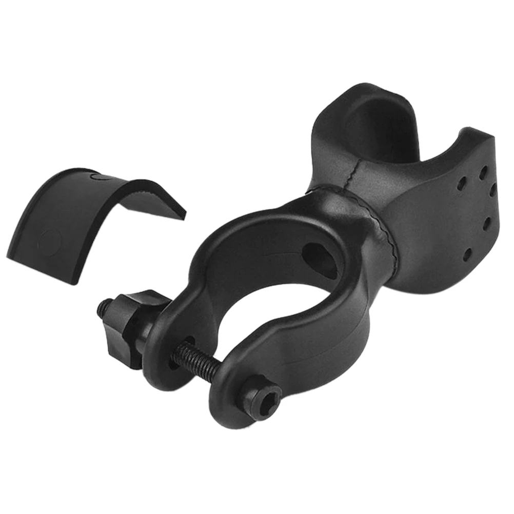 1 Pc Rotasi Putar Sepeda Gunung Sepeda Jalan Hitam Lampu Senter Kepala Lampu Lampu Pemegang Bracket Clamp Klip Grip