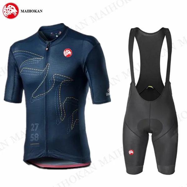 

2021 Cycling Jersey Set Men Mtb Cycling Clothing Suits Quick Dry Bicycle Breathable Cycling Sportswear Short Sleeve Bike Uniform