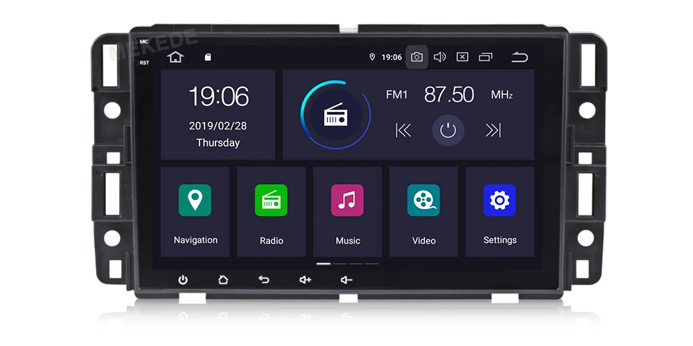Автомобильный мультимедийный плеер Android 9,0 4+ 64G ips DSP Автомобильный gps радио плеер для GMC/Yukon/Savana/Sierra/Tahoe/Acadia/Chevrolet/Express