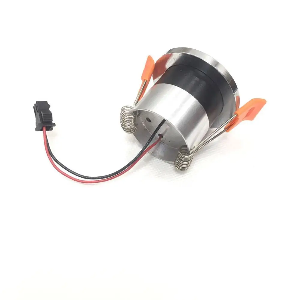 3 Вт Rushed Real AC95 275v 6 шт./лот мини светодиодные светильники белый круглый потолочные