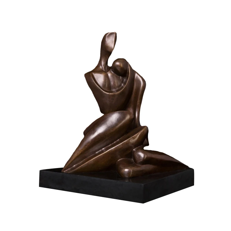 DS-465 ArtsHom бронзовая скульптура для мужчин и женщин абстрактная Статуэтка